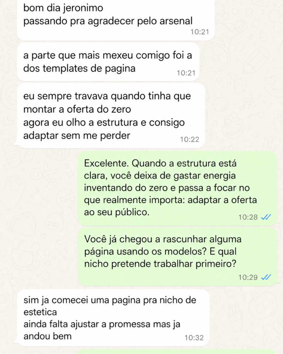 Depoimento de quem usou o Arsenal