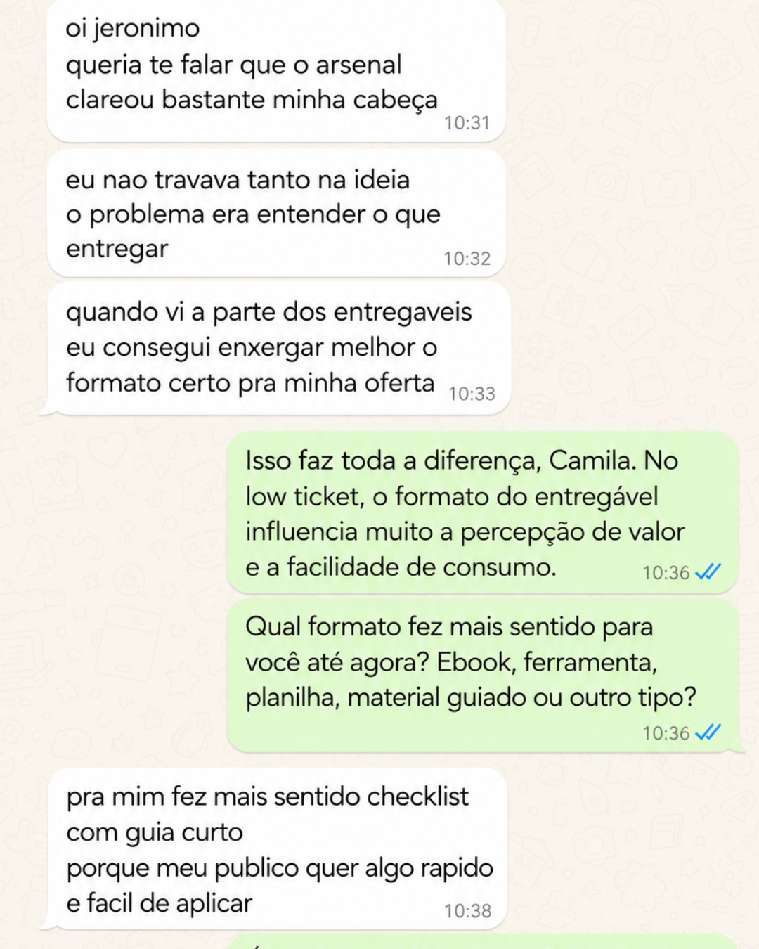 Depoimento de quem usou o Arsenal
